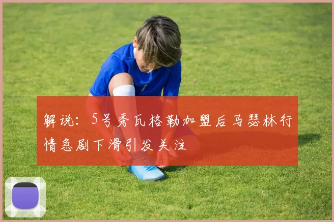 解说：5号秀瓦格勒加盟后马瑟林行情急剧下滑引发关注